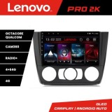 Navigatie BMW Seria 1 E87 2007-2011 clima manuala Lenovo Kit-bmw117-manual 8 core QLED 2K 4+64 360 Android Waze USB Navigatie Internet Youtub CarStore