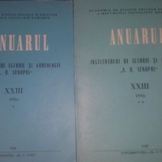 Anuarul Institutului de Istorie si Arheologie „A. D. Xenopol” XXIII 1, 2