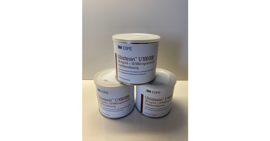 Ubistesin 1/100.0000 - Forte - 3M - cutie cu 50 x 1.7 ml - valabilitate ...