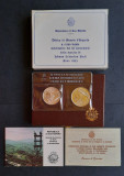Set monede de argint - 500 si 1000 Lire 1985, San Marino - FDC - G 4027, Europa