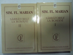 SARBATORILE LA ROMANI - SIM.FL.MARIAN- 2 volume foto