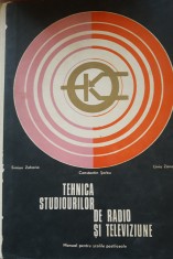 Tehnica studiourilor de radio si televiziune Simion Zaharia, Constantin Serbu