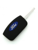 Husa cheie auto din silicon Ford Focus Negru, Xenon Bright