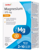 Dr. Max Magneziu 375mg, 20 comprimate efervescente, Dr.Max