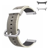 Curea material textil, compatibila Samsung Galaxy Watch Ultra2, telescoape Quick Release, 22mm, Gri