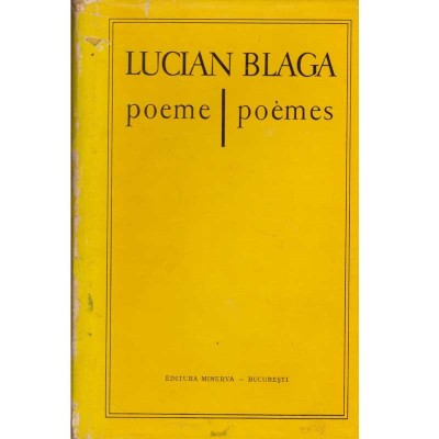 Lucian Blaga - Poeme/Poemes - 135105 foto