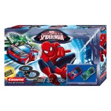 Pista de curse electrica cu 2 masinute, Carrera, Spiderman