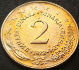 Cumpara ieftin Moneda 2 DINARI / DINARA - RSF YUGOSLAVIA, anul 1972 *cod 1519 = A.UNC LUCIU, Europa