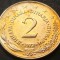 Moneda 2 DINARI / DINARA - RSF YUGOSLAVIA, anul 1972 *cod 1519 = A.UNC LUCIU