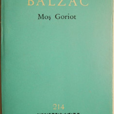 Mos Goriot – Honore de Balzac