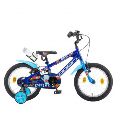 Bicicleta Copii Polar 2023 Rocket - 16 Inch, Albastru foto