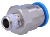 Racord Push-In Simplu cu Garnitură Cauciuc NBR 0,95-6bar