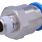 Racord Push-In Simplu cu Garnitură Cauciuc NBR 0,95-6bar