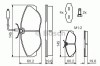 Set placute frana,frana disc PEUGEOT BOXER bus (230P) (1994 - 2002) BOSCH 0 986 424 030