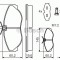 Set placute frana,frana disc PEUGEOT BOXER bus (230P) (1994 - 2002) BOSCH 0 986 424 030