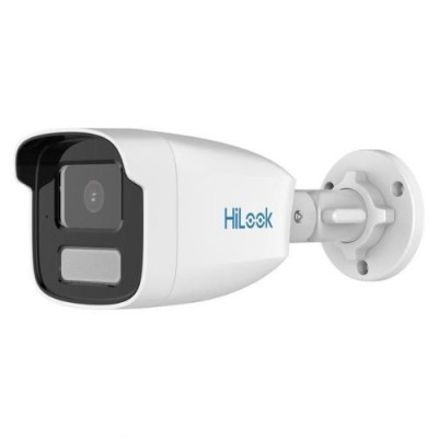 Camera IP HiLook, 2MP, lentila 2.8mm, ColorVu, Iluminare duala 50m, Microfon, PoE, IP67 - IPC-B429HA-LU SafetyGuard Surveillance foto