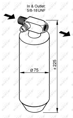 NRF 33079 EASY FIT uscator,aer conditionat foto