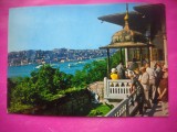HOPCT 18047 PAVILIONUL BAGDAT CU BOSFORUL -ISTANBUL-TURCIA-STAMPILA / TIMBRU -CIRCULATA
