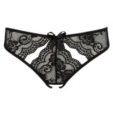 Chilotei NO XQSE Dantela cu Decupaj Inghinal, Fata-Spate, Marime Medium, Aspect Fantezist - Mandy Mystery Lingerie