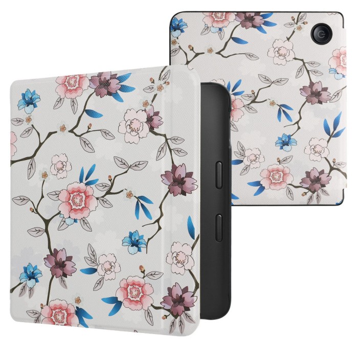 Husa Kwmobile pentru Kobo Libra 2, Multicolor, Piele ecologica, 56575.70