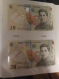 V&acirc;nd bancnote de 20 de lei ne puse &icirc;n circulație toate seriile