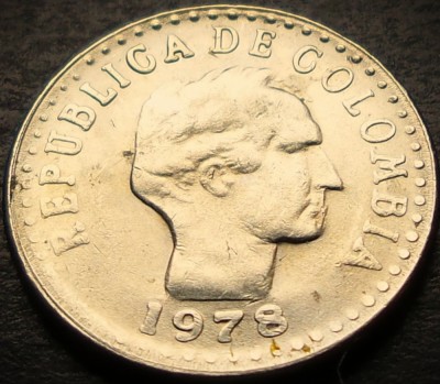 Moneda exotica 10 CENTAVOS - COLUMBIA, anul 1978 * cod 3830 foto