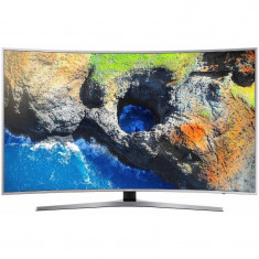 Televizor Samsung LED Smart TV Curbat UE49 MU6502 124cm Ultra HD 4K Silver foto