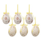 Cumpara ieftin Set 6 Oua Paste plastic, multicolore &Oslash; 7x10 cm