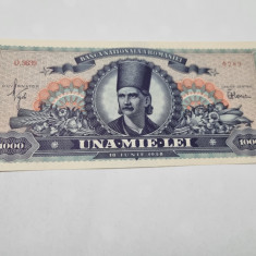 bancnota romania 1000 lei 1948
