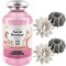 Set Parfum Concentrat pentru Rufe, Absolute Cashmere, 250 ML si 4 Bile Reutilizabile pentru a Preveni Incurcarea Hainelor in Masina de Spalat