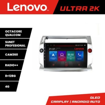 Navigatie Citroen C4 M-088 Octa Core Android Radio Bluetooth GPS WIFI/4G DSP 2K 8+128GB 360 Toslink CarStore Technology foto