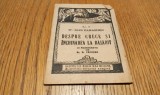 DESPRE CRUCE SI INCHINAREA LA RASARIT - Sf. IOAN DAMASCHIN - Editura Instit. Biblic si de Misiune al Bisericii Ortodoxe Romane, 1943, 16 p.