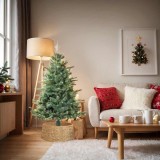 VidaXL Guler pentru Pomul de Crăciun Maro 75 x 75 x 25 cm 42020157