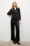 Answear Lab compleu femei, culoarea negru