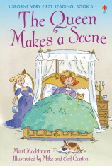 The Queen Makes a Scene (MFRL) - Usborne Book (3+) foto