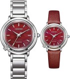 Cumpara ieftin Ceas Dama, Citizen, Arcly EM1090-78X, Set cu Bratara suplimentara - Marime universala