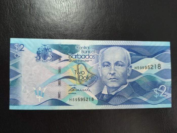BARBADOS 2 DOLARI 2013 SUPERBA