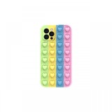 Husa iPhone 13 Lemontti Heart Pop it Multicolor 4