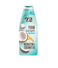 Sampon, Keff, Cheratina Ulei de Cocos, pentru par restaurare si protectie, 500ml foto