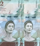 BNKSTR Lot 2 Bancnote Venezuela 2 Bolivares 2018 - Colecție / Hiperinflație, UNC
