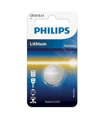 Baterie lithium CR1616 blister 1buc PHILIPS foto