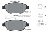 TEXTAR 2370802 Q+ set placute frana,frana disc