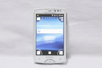 Telefon mobil Sony Ericsson Xperia mini ST15i Android 2.3.4 Gingerbread - retro vintage foto