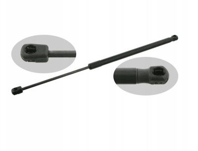 Amortizor capota fata, echilibror Volkswagen Touareg (7l/7l2), 10.2002-04.2010, Stanga = Dreapta, Lungime, Cursa, Forta: 538 mm, 190 mm, 125 N foto