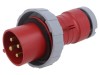Conector AC Trifazat Mufă Tată Pe Cablu