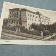 CARTE POSTALA ARAD SCOALA NORMALA DE STAT PENTRU FETE 1926 NECIRCULATA