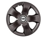Cumpara ieftin Set 4 capace roti Bis Negru R15 pentru gama auto Fiat, Autohelix MSA