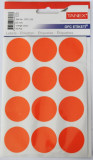 Etichete Autoadezive Color, D32 Mm, 60 Buc/set, Tanex - Orange