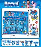 Figurine Stitch 8 Bucăți &icirc;n Cutie