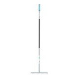 Grebla pentru frunze, gradina, coada otel, 14 dinti, 37x155 cm,&nbsp;ERGO Cellfast